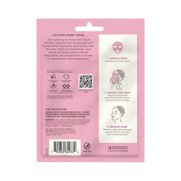Burt’s Bees Sheet Mask Set - 2pk - Picture 6 of 10